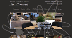 Desktop Screenshot of lamonarde.com